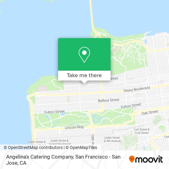 Angelina's Catering Company map