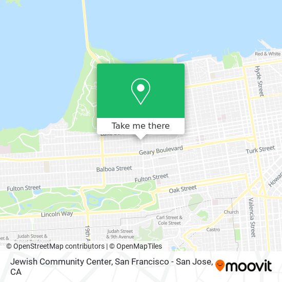 Mapa de Jewish Community Center