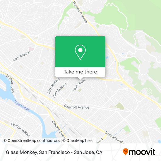 Glass Monkey map