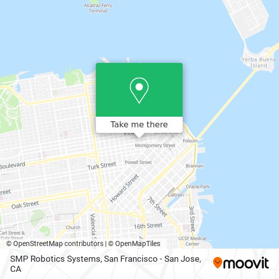 Mapa de SMP Robotics Systems