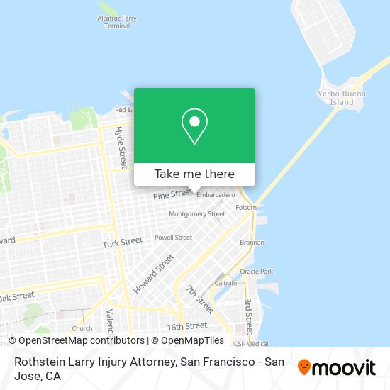 Mapa de Rothstein Larry Injury Attorney