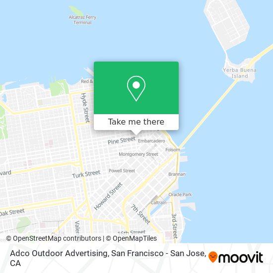 Mapa de Adco Outdoor Advertising