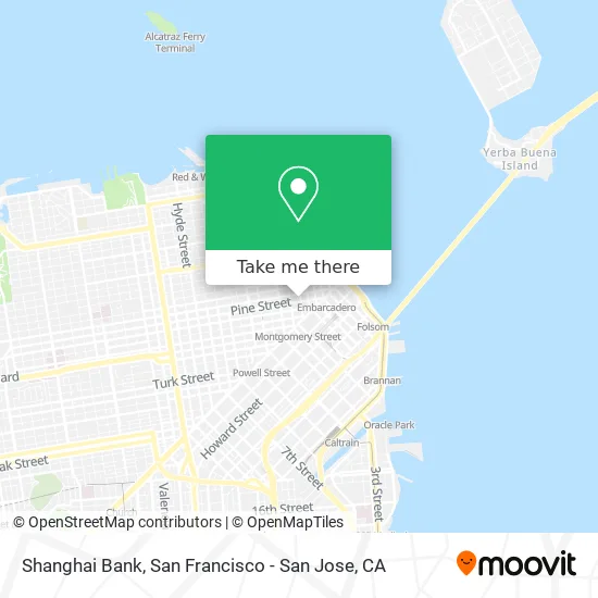 Mapa de Shanghai Bank