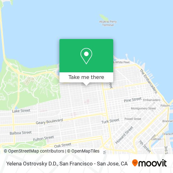 Yelena Ostrovsky D.D. map