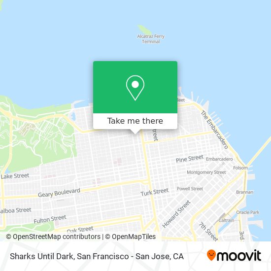 Mapa de Sharks Until Dark