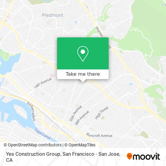 Mapa de Yes Construction Group