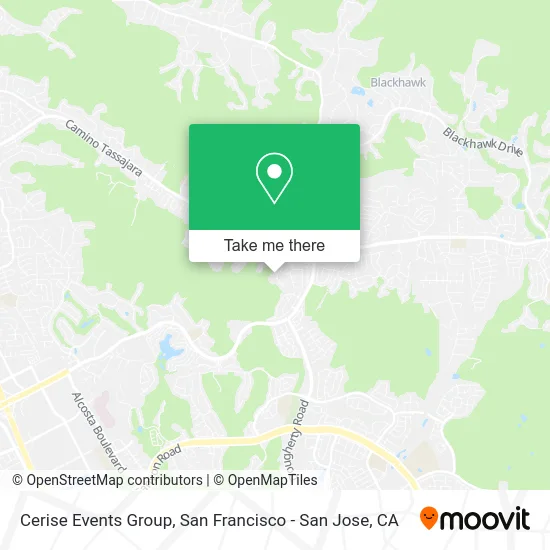 Cerise Events Group map