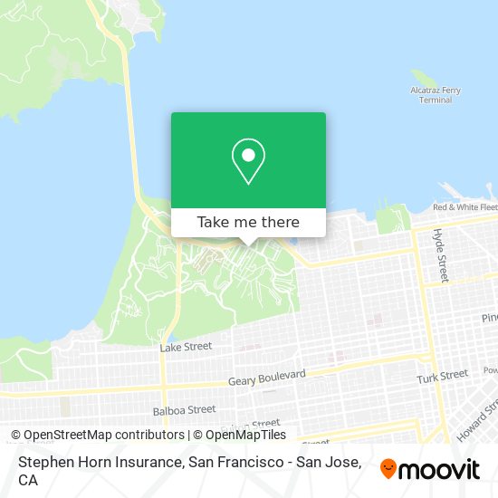 Stephen Horn Insurance map