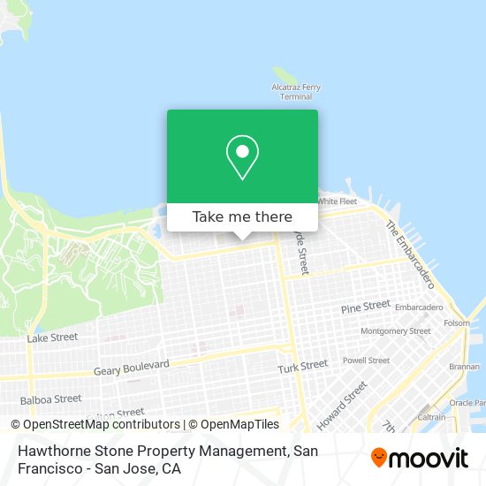 Mapa de Hawthorne Stone Property Management