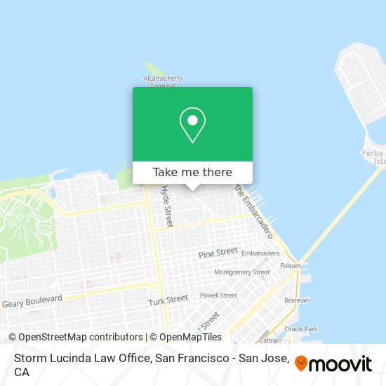 Storm Lucinda Law Office map
