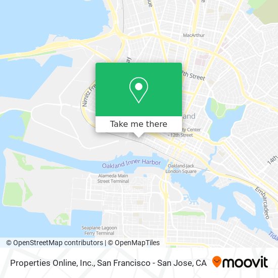 Mapa de Properties Online, Inc.