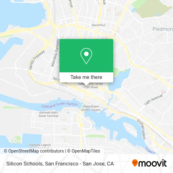 Mapa de Silicon Schools
