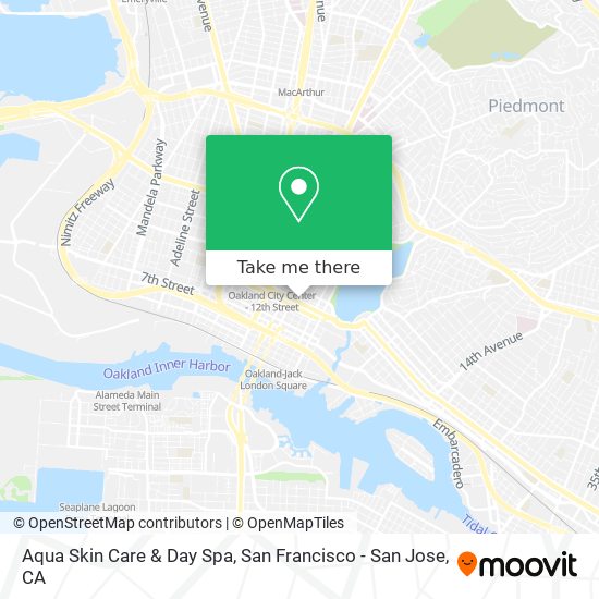 Aqua Skin Care & Day Spa map