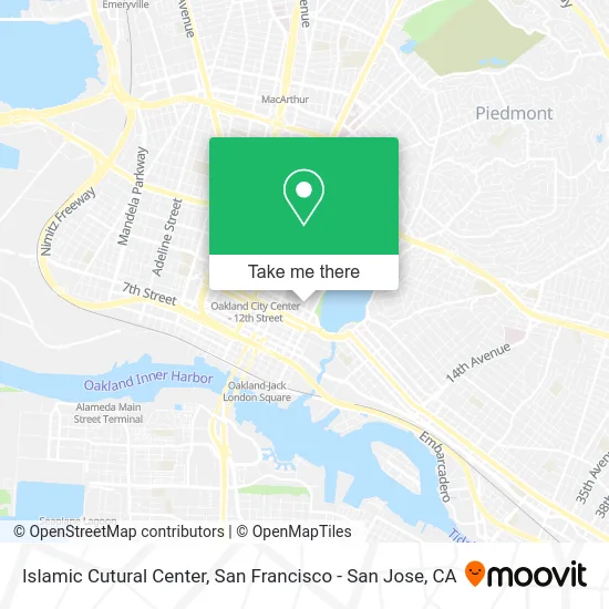 Islamic Cutural Center map