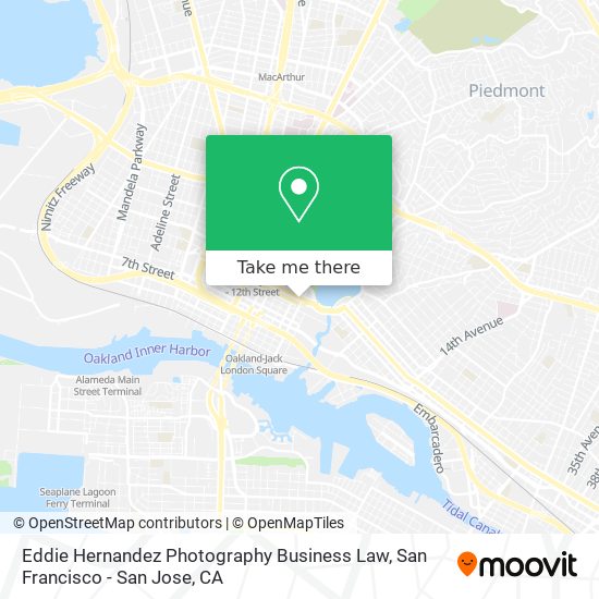 Mapa de Eddie Hernandez Photography Business Law