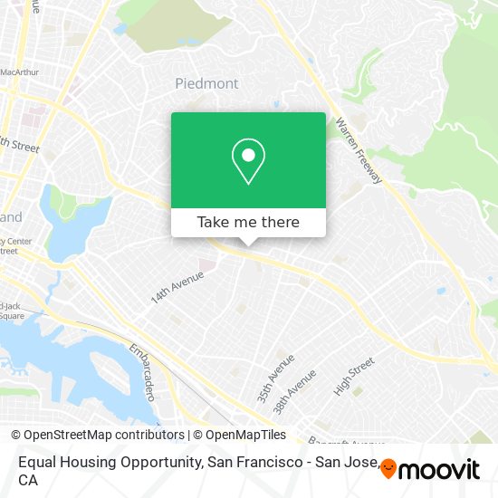 Equal Housing Opportunity map