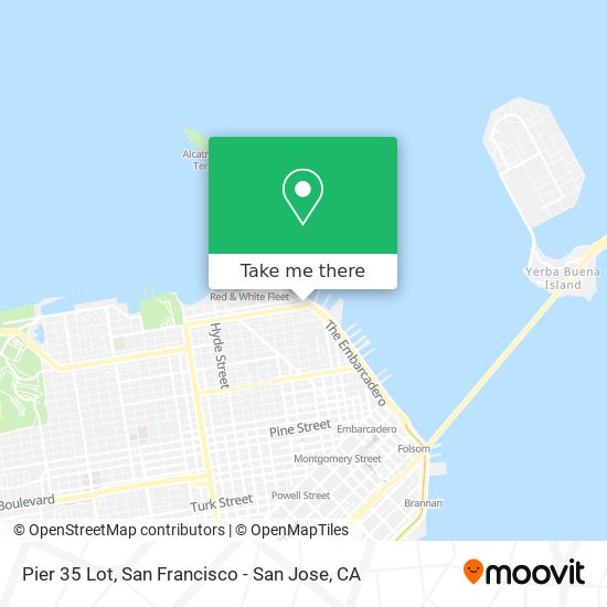 Pier 35 Lot map