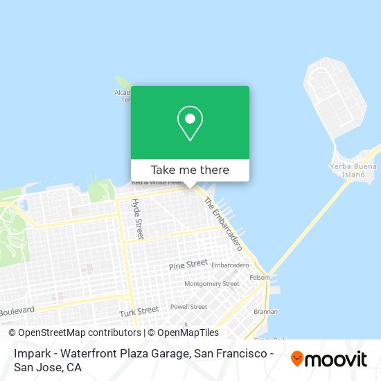 Impark - Waterfront Plaza Garage map