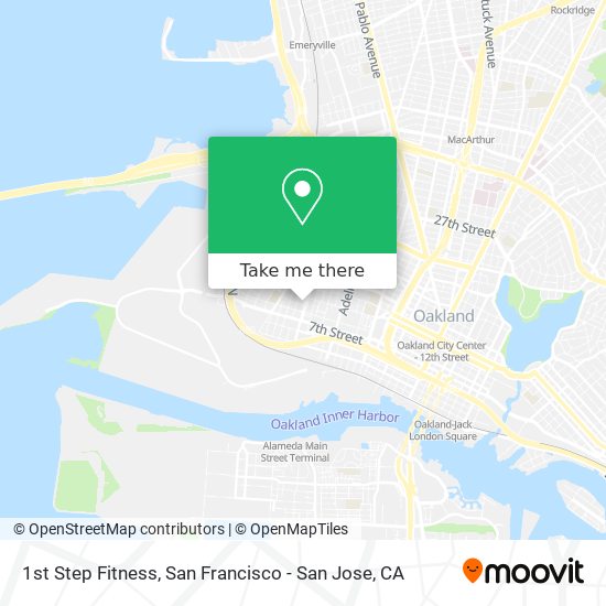 Mapa de 1st Step Fitness