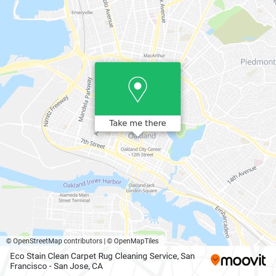 Eco Stain Clean Carpet Rug Cleaning Service map