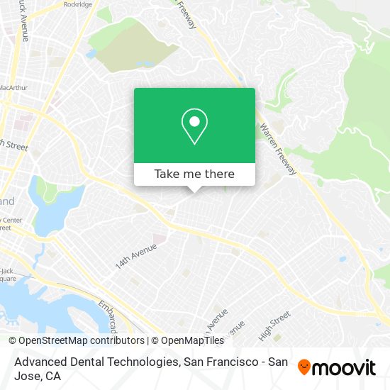 Advanced Dental Technologies map