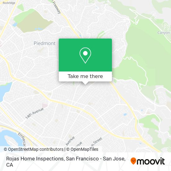 Mapa de Rojas Home Inspections