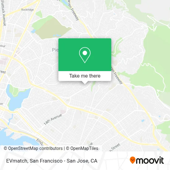 EVmatch map