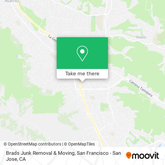 Mapa de Brads Junk Removal & Moving