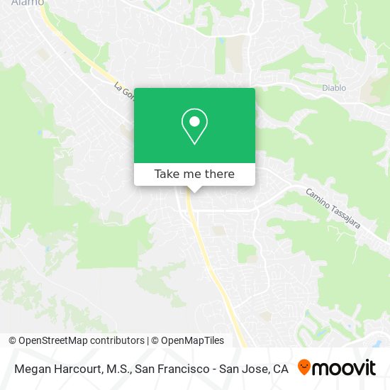 Megan Harcourt, M.S. map