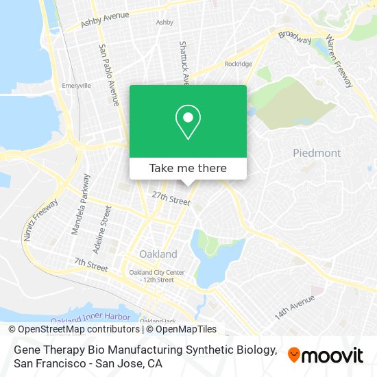 Mapa de Gene Therapy Bio Manufacturing Synthetic Biology