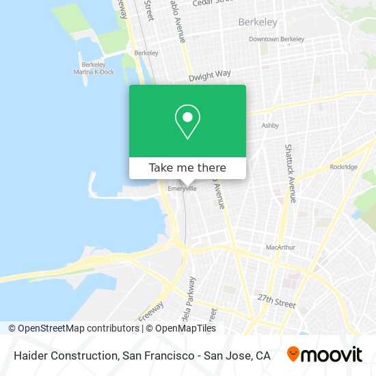 Haider Construction map