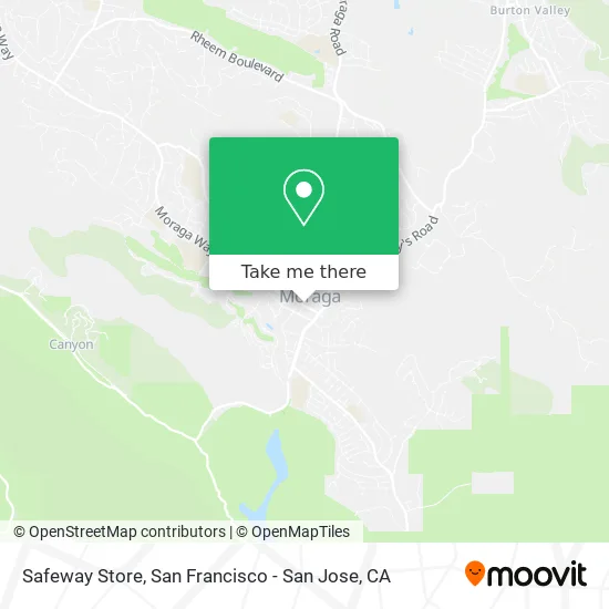 Safeway Store map