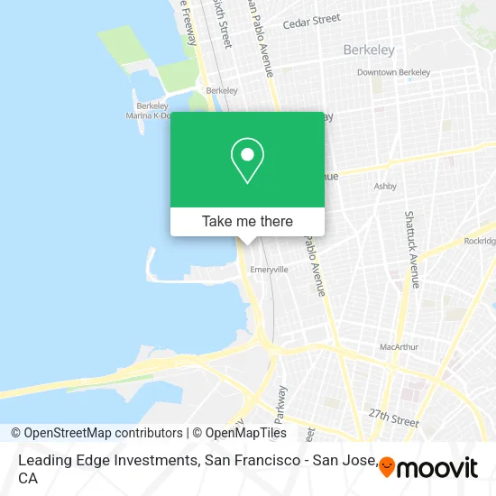 Leading Edge Investments map