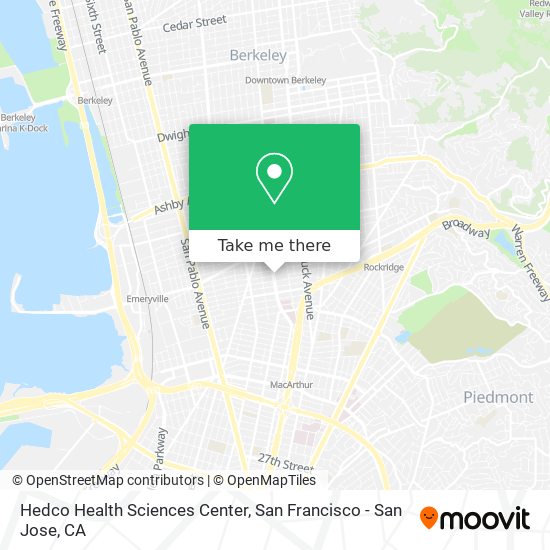 Hedco Health Sciences Center map