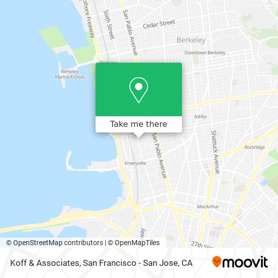 Koff & Associates map