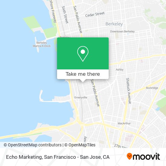 Echo Marketing map
