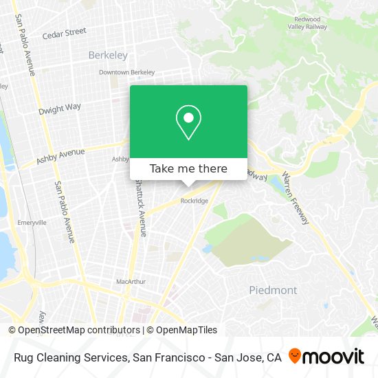 Rug Cleaning Services map