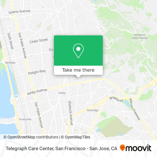 Mapa de Telegraph Care Center