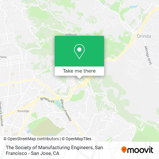 The Society of Manufacturing Engineers map