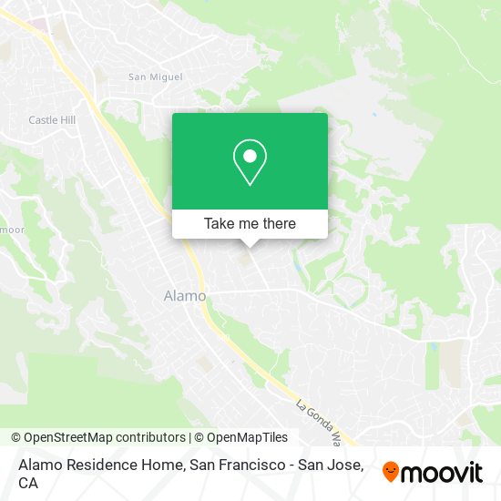 Alamo Residence Home map