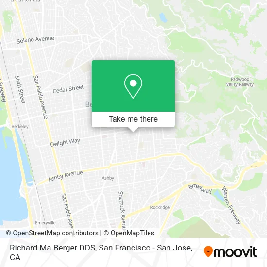 Mapa de Richard Ma Berger DDS