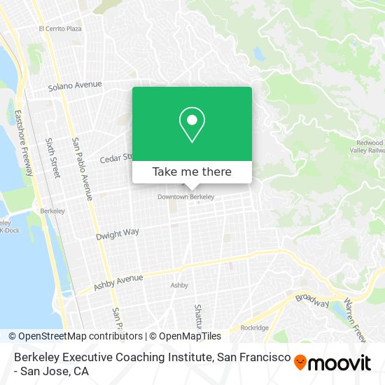 Berkeley Executive Coaching Institute map