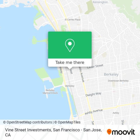 Vine Street Investments map