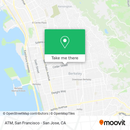 ATM map