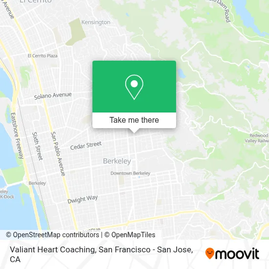 Valiant Heart Coaching map
