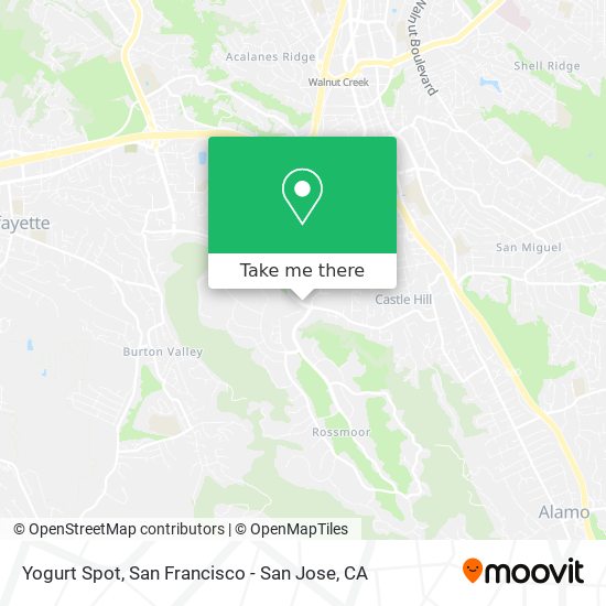 Yogurt Spot map