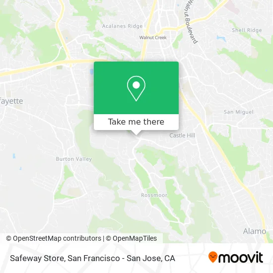 Safeway Store map