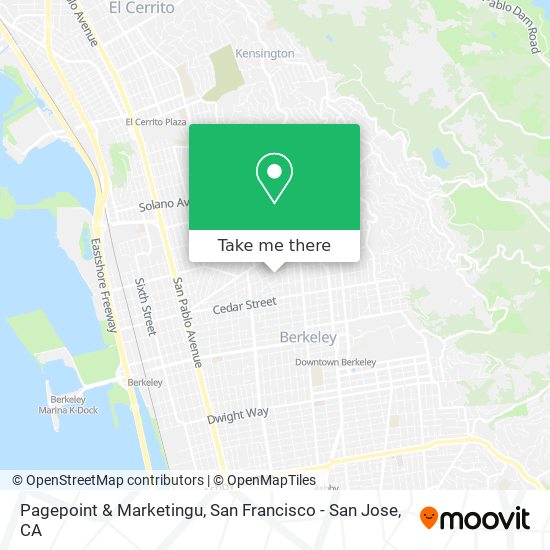 Mapa de Pagepoint & Marketingu