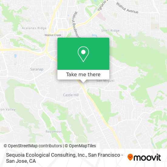 Sequoia Ecological Consulting, Inc. map