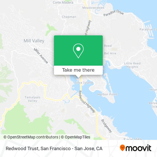 Redwood Trust map